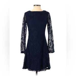 Women Navy Blue Dress AB Studio